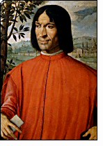 Lorenzo de' Medici, detto il Magnifico in un ritratto di Girolamo Macchietti